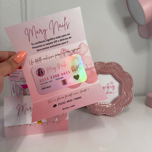 Tarjeta Lealtadad VIP (Tarjeta Dorada)