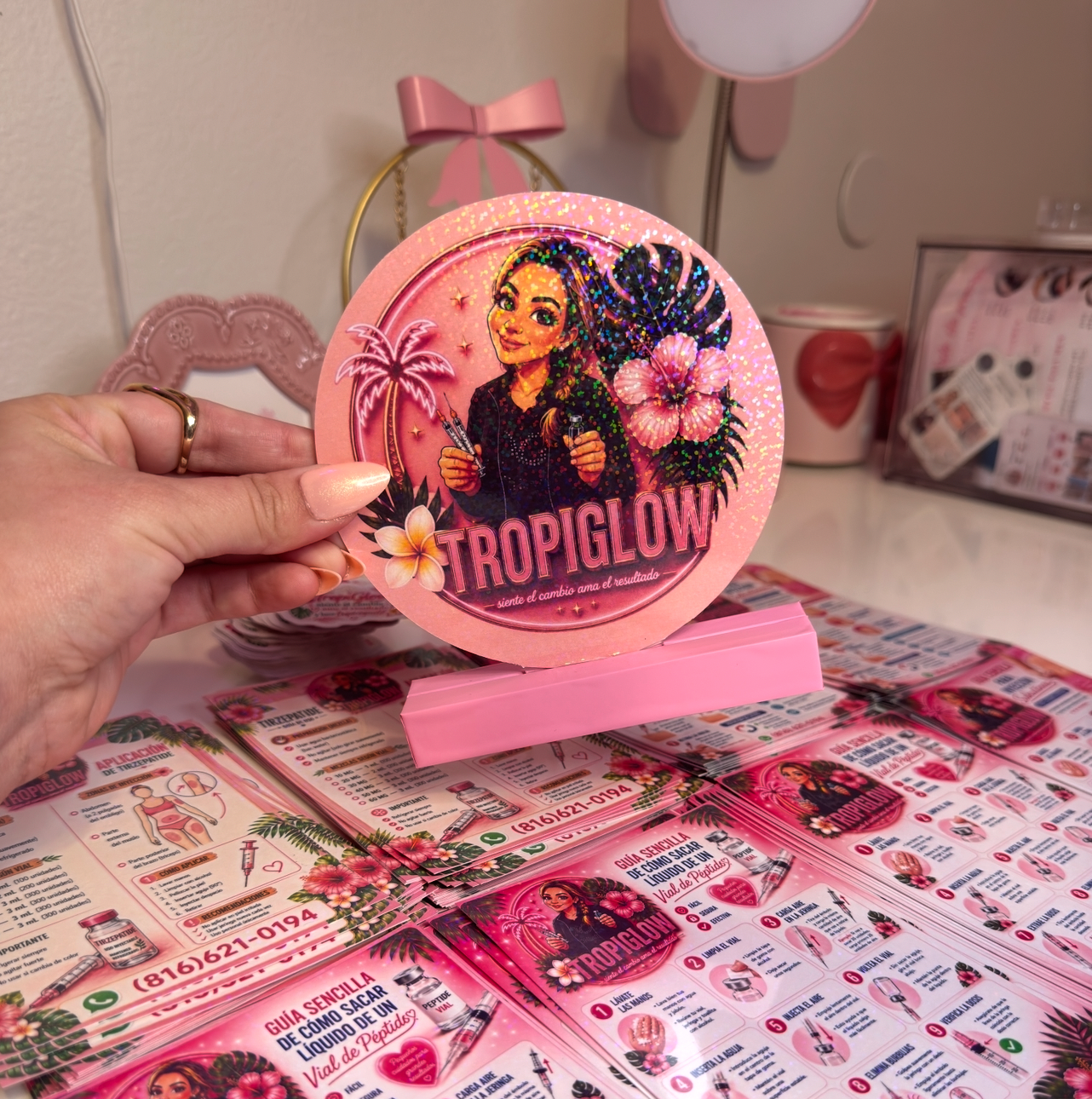 Logo holder
