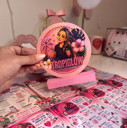 Logo holder