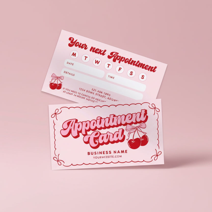 Tarjetas próxima cita